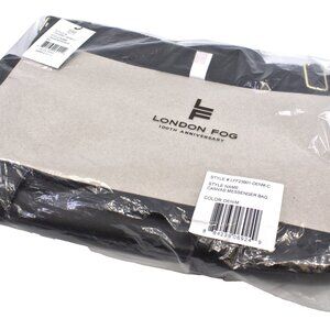 London Fog 100th Anniversary Collection - Canvas Denim Messenger Bag